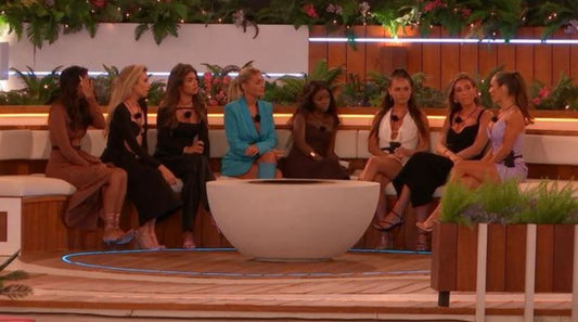 love island 2023 kai sanam jessie olivia liv lana claudia casey casa amor drama celeb celebrity news itv 2 itv2 black dress swim wear summer ibiza beach club dresses mini dress