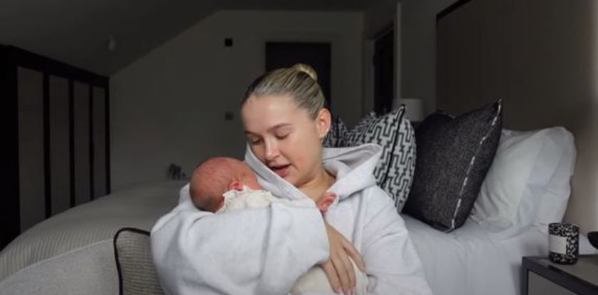 molly mae hague and bambi fury tommy fury acrylic cots birth story nappies babies love island