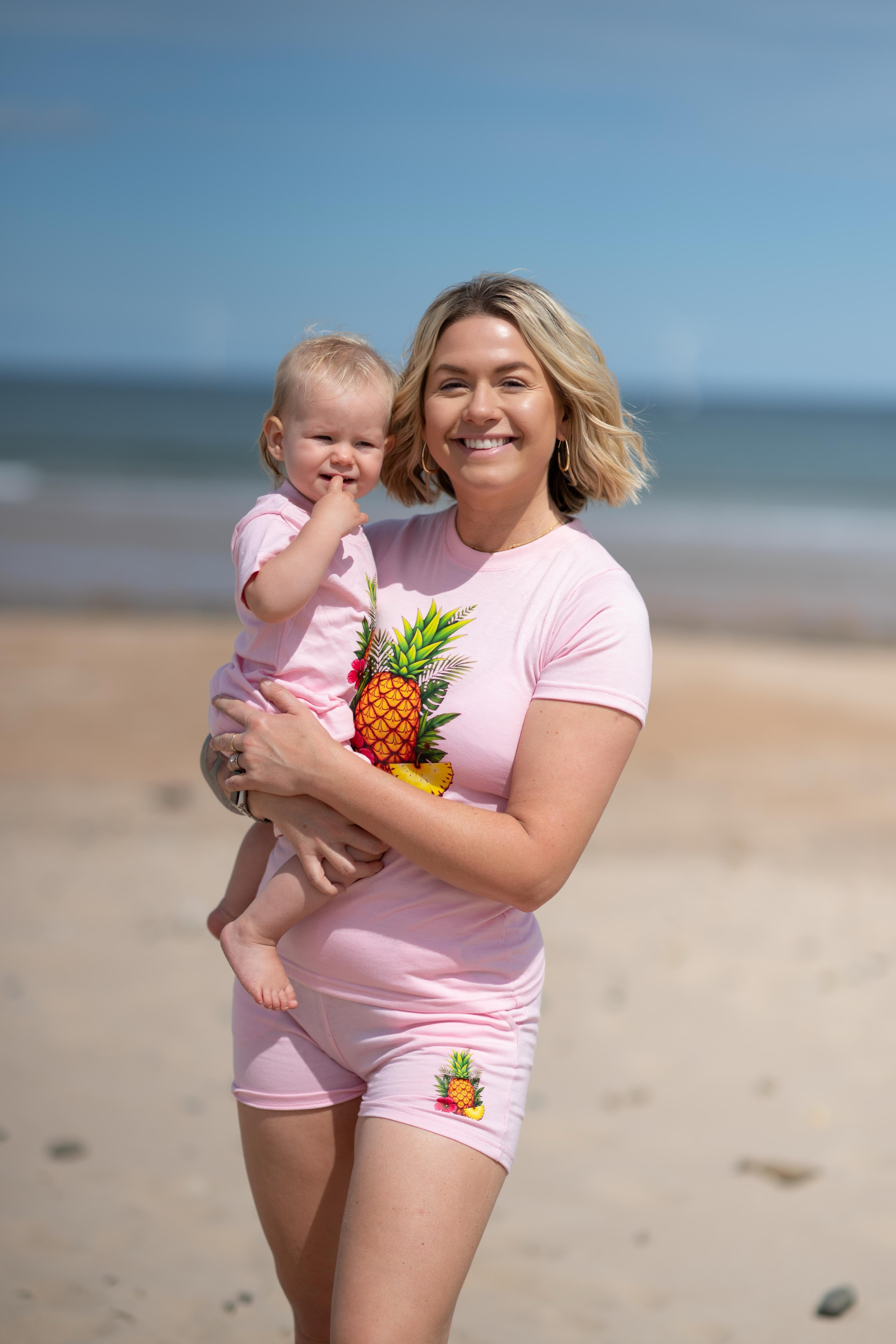 Pink Pineapple T-Shirt - Women