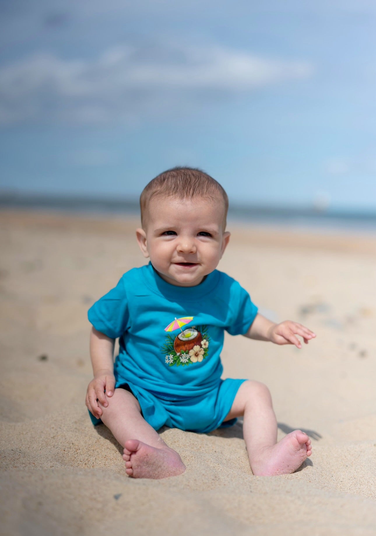 Blue Coconut T-Shirt - Kids