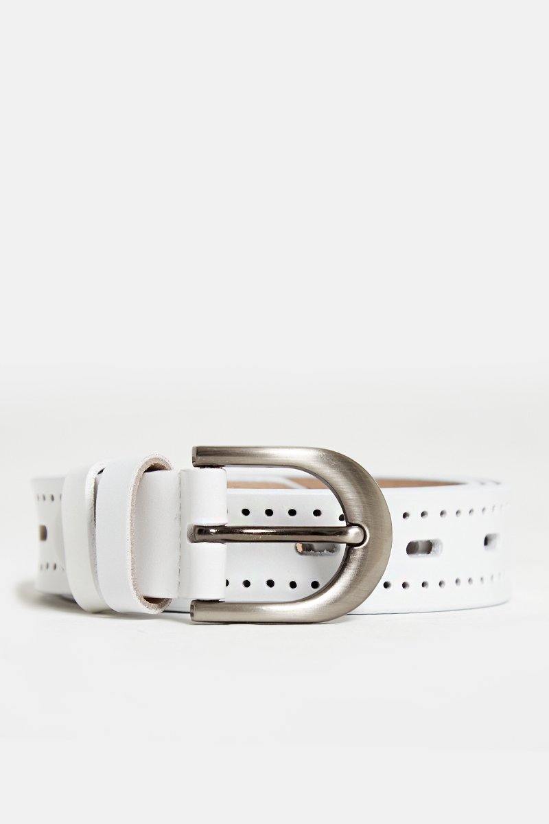 Vintage Style Belt in White - watts that trend